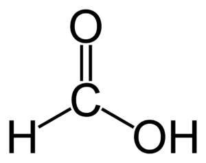 formic acid formula chemical structure